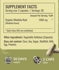 Herbamama Rhodiola Rosea Capsules â€“ Natural Menopause Supplements For Women â€“ 1000Mg Rhodiola Rosea Root Powder Per Serving For Women'S Relaxation Support â€“ Vegan Non-Gmo â€“ 50-Day Supply
