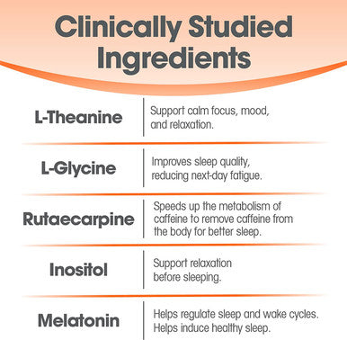 Genius Sleep AID Smart Sleeping Pills Adrenal Fatigue Supplement Relaxation Enhancer and Mood Support w/Inositol LTheanine Glycine 40 Capsules