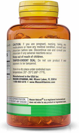 Mason Natural Vitamin D3 250 mcg (10000 IU) - Supports Overall Health, Strengthens Bones and Muscles, from Corn Oil, 30 Softgels (Pack of 3)