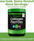 Grass Fed Pasture Raised Collagen Peptides Powder Unflavored 16 oz