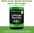 Grass Fed Pasture Raised Collagen Peptides Powder Unflavored 16 oz