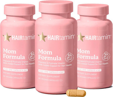 HAIRtamin MOM Prenatal and Postnatal Hair Vitamins