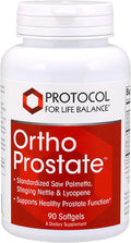 Protocol Ortho Prostate - Men'S Prostate Health Supplement - With Saw Palmetto Extract, Stinging Nettle Extract & Zinc Gluconate - 90 Softgels