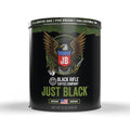Black Rifle Coffee Company Just Black Bundle Medium Roast 12 Oz Bag Ground Coffee Collectible Tin And Pvc Patch