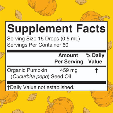 Maryruth Organics Pumpkin Seed Oil Cold Pressed | 2 Month Supply | USDA Organic Pumpkin Seed Liquid Drops for Men and Women | Urinary Health in Men | Sugar | Vegan | Non-GMO | 60 Servings