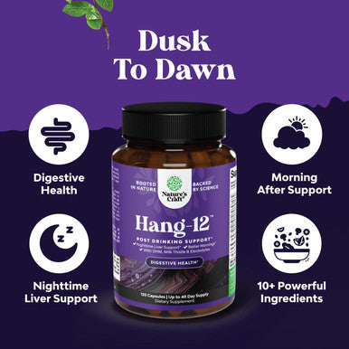 Natures Craft Re-Hydration Pills for After Drinking Recovery - Complete Pre and Post Drinking Liver Detox DHM Supplement with Dihydromyricetin Milk Thistle Extract Prickly Pear & Electrolytes (Up to 40 Servings)