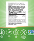 Nature'S Way Milk Thistle Supports Liver Function & Detox Pathways 175 Mg Milk Thistle Seed Extract Standardized To 80 Silymarin Per Serving Vegan 120 Capsules (Packaging May Vary)