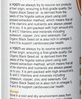 Yogti Organic Black Seed Oil, Unrefined 8 ounce
