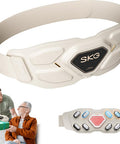 Skg Lower Back Massager Gifts For Men Women For Pain Relief, Adjustable Cordless Heating Pad Infrared Vibrating Back Massager Waist Lumbar Belt W9 Pro