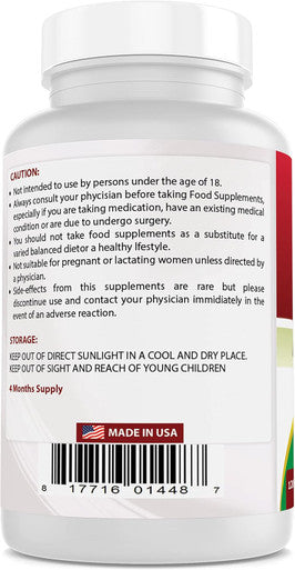 Best Naturals Grape Seed Extract 400 Mg Veggie Capsule 120 Count