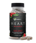 Karamd Heart Guard | Natural Heart Support Supplement | Hawthorn Berry, Magnesium, Nattokinase & Grapeseed Extract | Support Cellular Processes | Non-Gmo, Gluten Free & Vegan Friendly (30 Servings)