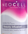 NeoCell Beauty Infusion Collagen Supplement Drink Mix Powder, 6,000mg Collagen Types 1 & 3, Tangerine Flavor, 11.64 Ounces (Package May Vary)