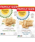 Simple Mills Almond Flour Crackers Fine Ground Sea Salt 4.25 Oz