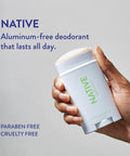 Native Deodorant | Natural Deodorant for Women and Men, Aluminum Free with Baking Soda, Probiotics, Coconut Oil and Shea Butter | Cucumber & Mint