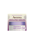 Aveeno Absolutely Ageless Restorative Night Cream Face & Neck Moisturizer With Antioxidant-Rich Blackberry Complex Vitamin C & E Hypoallergenic Non-Greasy & Non-Comedogenic 1.7 Fl. Oz