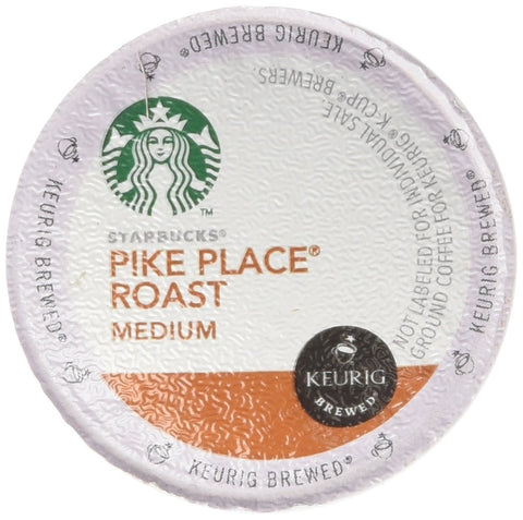 Starbucks K-Cup Coffee Pods, Medium Roast Hot or Iced Coffee, Pike Place Roast, 60 Keurig Pods ÃƒÂ¢Ã¢â€šÂ¬Ã¢â‚¬Â¹