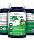 Noni 2000mg 200 Vegetarian caps (Extract 4:1, Non-GMO & Gluten-Free)