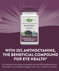 Nature'S Way Bilberry Extract For Eyes With Black Elderberry*, Eye Health Supplement For Adults*, 90 Capsules