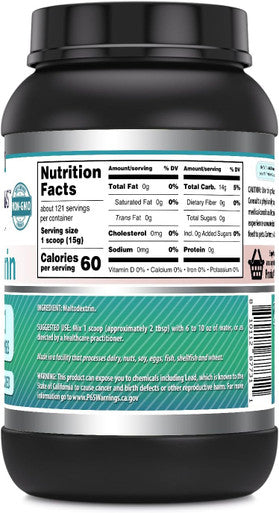 Amazing Nutrition Formulas Maltodextrin | 15 Grams Per Serving | 121 Servings | 4 Lb Powder Supplement | Made in USA