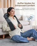 Renpho Neck Massager, [ ] Shiatsu Neck And Back Massager, 5D Kneading Neck Massager For Pain Relief Deep Tissue, Neck And Shoulder Massager With Heat, Massage Pillow For Neck Back Shoulder