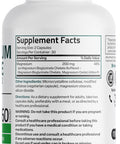 Bronson Magnesium Glycinate 200 Mg Per Serving Chelated For High Absorption, Gentle On Stomach, Non-Gmo, 60 Vegetarian Capsules