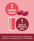 21st Century Cranberry Plus Probiotic Tablets, 60 ea