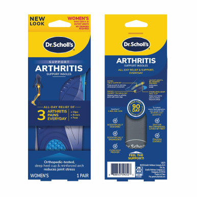 Dr. Scholl's Arthritis Support Insoles, Women, 1 Pair - Size 6-10