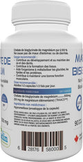 Magnesium Bisglycinate 500 mg - Pure - No Fillers - Non Buffered - 90 Vegetable Capsules