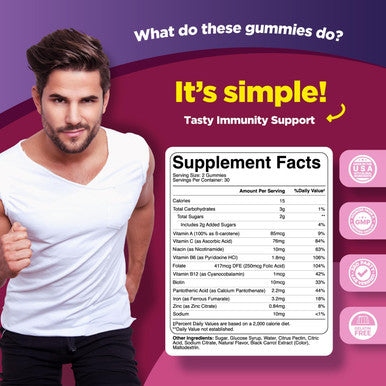 Phytoral Natural Multivitamin Iron Gummies For Adults - Adult Gummy Vitamins With Iron And Energy Boost B Complex Vitamins - Gummy Iron Supplement And Mental Clarity And Focus Multivitamin With Iron Gummy