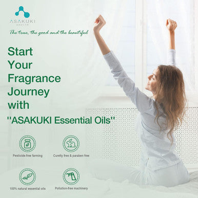 Asakuki Patchouli Essential Oil 10Ml, Perfect For Aromatherapy, Diffusers, Humidifier, Bath