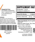 BulkSupplements Riboflavin Capsules (Vitamin B2) - Vitamin B Supplement for Energy Support - Unflavored, - 1 Capsule - 3-Month Supply (90 Capsules)
