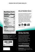 Terrasoul Superfoods Organic Gelatinized Maca Powder 16 Oz Premium Quality Supports Increased Stamina Energy Gelatinized for Easy Digestion