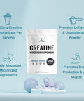 2 Pack Creatine Monohydrate Powder 300 Grams (10.6oz), Unflavored | Pure | Micronized Creatine Powder, 5000mg Per Serving, 2 Month Supply, Vegan | Keto, Non-GMO, No Filler, No Additives - 60 Servings