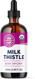 Vimergy Milk Thistle Supports Liver Function* Promotes Healthy Digestion* Usda Certified Organic Vegan Gluten-Free 115 Ml (57 Servings)