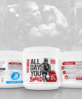 5% Nutrition Rich Piana AllDayYou Shred BCAA Powder | Amino Supplement for Weight Loss | E Fat Burning Pre Workout for Energy, Hydration, Endurance & Recovery (Blueberry Lemonade)