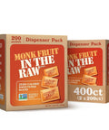 Monk Fruit In The Raw, Golden Monk Fruit Sweetener Bag, 1 LB | Keto Certified Monk Fruit Sweetener, Perfect Substitute for Raw Cane Sugar, Good for Baking, Zero Net Carbs, Zero Calories