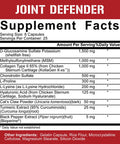 5% Nutrition Rich Piana Joint Defender Maximum Joint Support Supplement | Collagen, Glucosamine, Chondroitin, Turmeric Curcumin with Black , MSM, Hyaluronic | 200 Capsules, 25 Servings