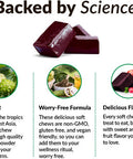 Force Factor Noni Fruit Chews for Immunity and Skin Health Support Noni Juice Supplement Plant-Based Antioxidant Superfood Chews Gluten- & Vegan Apple Berry Flavor 30 Soft Chews