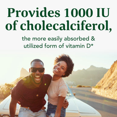 MegaFood Vitamin D3 1000 Iu (25 Mcg) - Immune Support Supplement - Bone Health - With Easily-Absorbed Vitamin D3 Plus Real Food - Non-Gmo Vegetarian - Made Without 9 Food Allergens - 60 Tabs