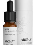 AromaTech Noir Aroma Oil for Scent Diffusers, Cedar, Musk, Fig, Pure Essential Oil for Cold-Air and Ultrasonic Scent Machines - 10 Milliliters