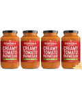 Sonoma Gourmet Seven Veggie Pasta Sauce | Vegan, USDA Organic, Non-GMO, Gluten-Free and No Sugar Added | Made With Fresh Ingredients | 25 Ounce Jars (Pack of 4)