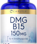 Carlyle Dmg Supplement | B15 | 150 Mg 180 Capsules | N-Dimethylglycine | Vegetarian, Non-Gmo, Gluten Free
