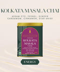 Luxmi Estates Kolkata Masala Chai | 100 gm | Signature India Collection | Assam CTC Tea | Black tea collection | Organic Strong tea | Antioxidants | Assam Valley tea | Fennel Ginger Tea Cardamom Cinnamon Star Anise