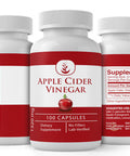 PURE ORIGINAL INGREDIENTS Apple Cider Vinegar, (100 Capsules) Always Pure, No Additives Or Fillers, Lab Verified