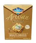 Blue Diamond Almonds Nut Thins Gluten Cracker Crisps Hint of Sea Salt 4.25 Oz Boxes (Pack of 1)