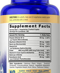 Carlyle Vitamin B50 Complex | 180 Caplets | Vegetarian, Non-Gmo, Gluten Free