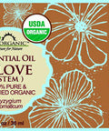 US Organic 100% Pure Clove Stem Essential Oil - USDA Certified Organic, Steam Distilled W/Euro Dropper_30 ml (More Size Variations Available)