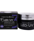 Cuccio Pro T3 Led/Uv Cool Cure Versatility Gel - Self-Levelling Gel With Calcium - Incredibly Flexible - Strong Adhesion - High Shine Finish - Fast Application - Pink - 2 Oz Nail Gel