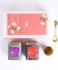 Luxmi Estates - Sleep Tea Set - 2 x 100g Tins of Valerian Dream and Vanilla Spice Chai + 1pc of Spoon and 1pc of Infuser