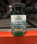 Swanson Amino Acid N-Acetyl L-Tyrosine 350 Milligrams 60 Capsules